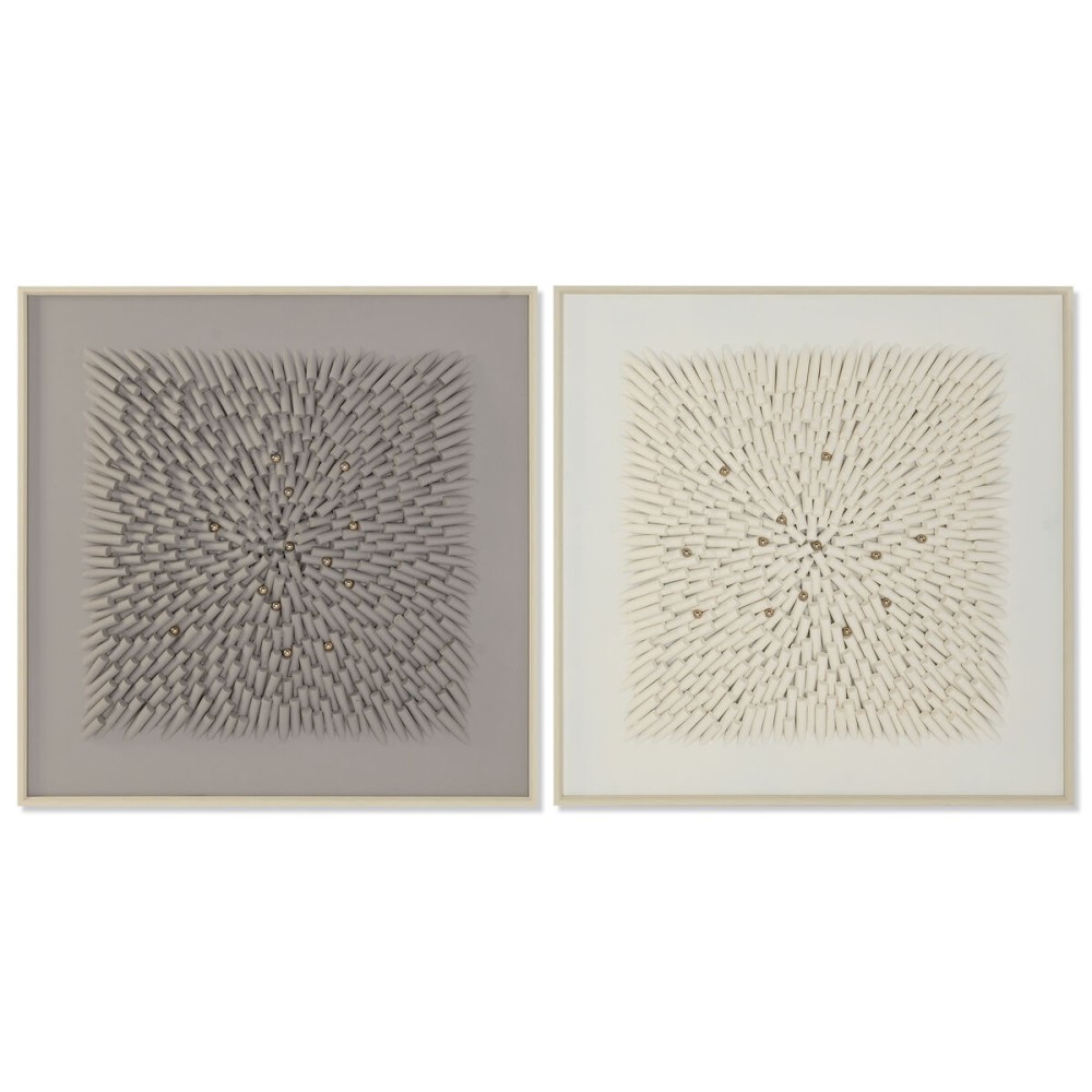 Pânză Home ESPRIT polistiren Pânză 100 x 3,5 x 100 cm