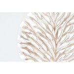 Paravan pliant Home ESPRIT Alb Natural Lemn de mango Lemn MDF 153 X 2,3 X 182 CM