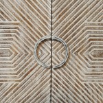 Dulap Home ESPRIT Alb Lemn de mango 85 x 38 x 134 cm