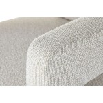 Fotoliu Home ESPRIT Alb Poliester Lemn 67 X 61,5 X 67,5 CM