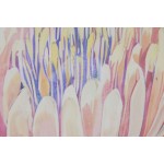 Pânză Home ESPRIT Verde Roz Květiny Shabby Chic 75 x 4 x 100 cm (2 Unități)