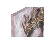 Pânză Home ESPRIT Roz Auriu* Mănuși de box 60 x 3 x 90 cm (2 Unități)