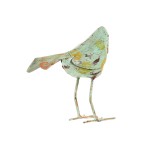 Figură Decorativă Home ESPRIT Verde Roz 26 x 9 x 24 cm (2 Unități)