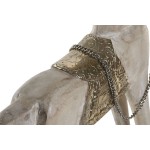 Figură Decorativă Home ESPRIT Argintiu Natural Cal 53 X 10 X 60 CM