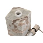 Dozator de Săpun Home ESPRIT Alb Maro Marmură Modern 7,5 x 7,5 x 18 cm