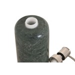 Dozator de Săpun Home ESPRIT Verde Argintiu Oțel inoxidabil Marmură Modern 7,5 x 7,5 x 18 cm