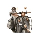 Figură Decorativă Home ESPRIT Auriu* Argintiu Motocicletă Vintage 30 x 11 x 17 cm
