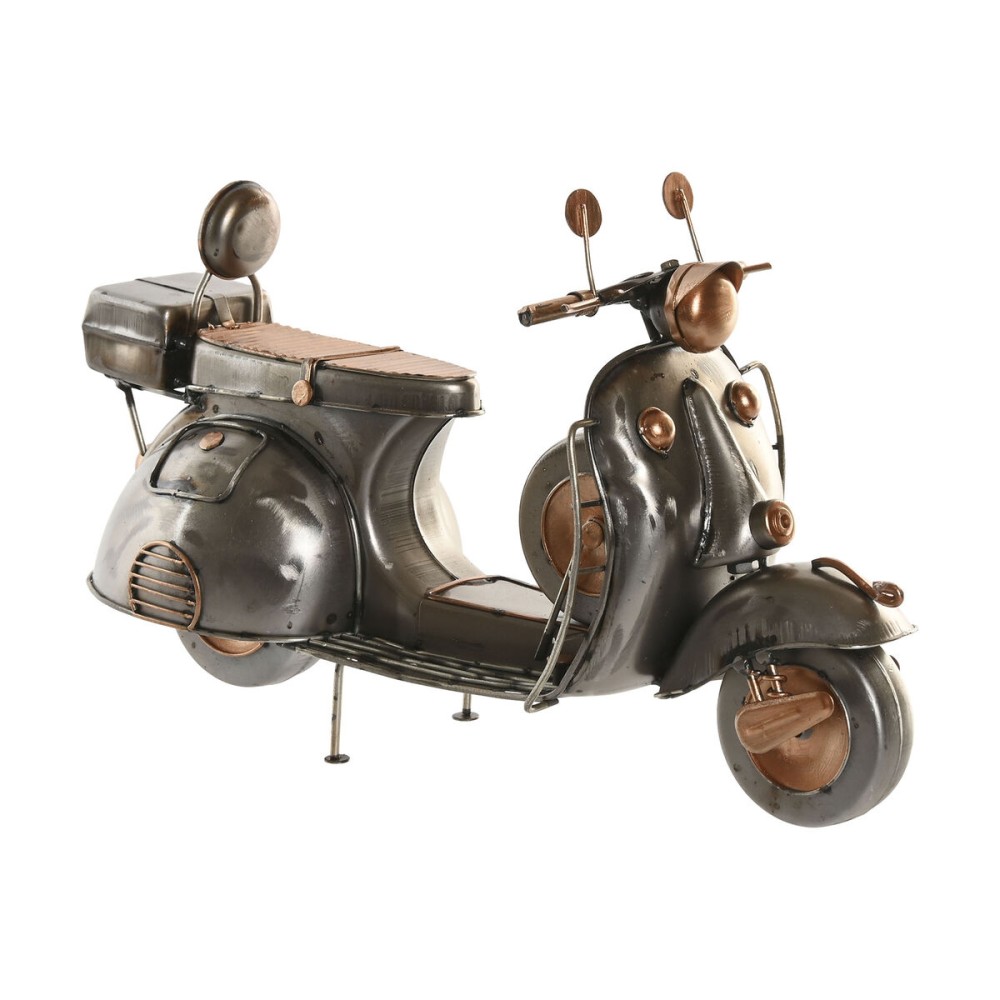 Figură Decorativă Home ESPRIT Auriu* Argintiu Motocicletă Vintage 30 x 11 x 17 cm