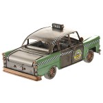 Figură Decorativă Home ESPRIT Verde Argintiu Mașină Vintage 32 x 14 x 13 cm