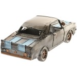 Figură Decorativă Home ESPRIT Albastru Argintiu Mașină Vintage 30 X 11 X 10 CM