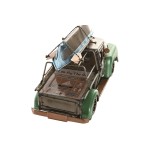 Figură Decorativă Home ESPRIT Verde Argintiu Vintage Dubă 30 X 13 X 16 CM