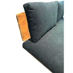 Fotoliu Home ESPRIT Negru Natural 95 x 88 x 75 cm