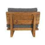 Fotoliu Home ESPRIT Negru Natural 95 x 88 x 75 cm