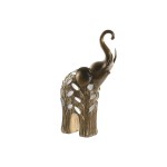 Figură Decorativă Home ESPRIT Bronz Elefant 22,5 X 10,5 X 37,5 CM
