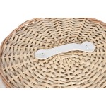 Coș pentru rufe murdare Home ESPRIT Natural răchită Boho 45 x 45 x 55 cm 3 Piese