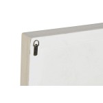 Decorațiune de Perete Home ESPRIT Alb Scandi 80 x 6,5 x 80 cm