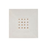 Decorațiune de Perete Home ESPRIT Alb Natural Scandi Mingi 80 x 6 x 80 cm