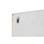 Decorațiune de Perete Home ESPRIT Alb Natural Scandi Mingi 80 x 6 x 80 cm