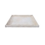 Decorațiune de Perete Home ESPRIT Alb Modern Scandi 80 x 5 x 80 cm