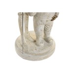 Figură Decorativă Home ESPRIT Alb Auriu* 14 X 13 X 42,5 CM