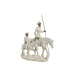 Figură Decorativă Home ESPRIT Alb Auriu* 28,5 X 13 X 33 CM