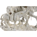 Figură Decorativă Home ESPRIT Alb Auriu* 28,5 X 13 X 33 CM