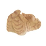 Figură Decorativă Home ESPRIT Gri Portocaliu Pisici 5 x 9 x 6 cm (6 Unități)