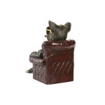 Figură Decorativă Home ESPRIT Maro Auriu* 18 X 22,5 X 26,5 CM (3 Unități)