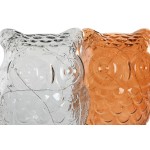 Decorare ușoară Home ESPRIT Geam 15 X 12 X 20 CM (2 Unități)