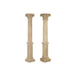 Figură Decorativă Home ESPRIT Natural Coloană murat 30 X 30 X 200 CM