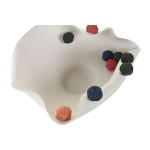 Decorațiune pentru Centrul Mesei Home ESPRIT Alb Multicolor Ceramică 47 X 38 X 20 CM