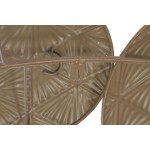 Figură Decorativă Home ESPRIT Alb Auriu* Cercuri murat 102 X 7 X 74 CM