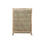Paravan pliant Home ESPRIT Natural Tec Fibră 130 X 30 X 180 CM