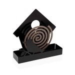 Suport pentru spirale anti-țânțari Versa Negru Metal 5 x 17 x 17 cm Pasăre