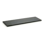 Tavă pentru gustari Kinvara Negru 50 x 0,5 x 15 cm Pătrat Rotund