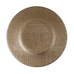 Platou Plat Vivalto 3239121P-5 Auriu* Sticlă 21 x 2 x 21 cm