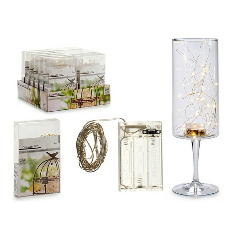Ghirlandă de lumini LED Gift Decor Transparent 8 x 2 x 12 cm
