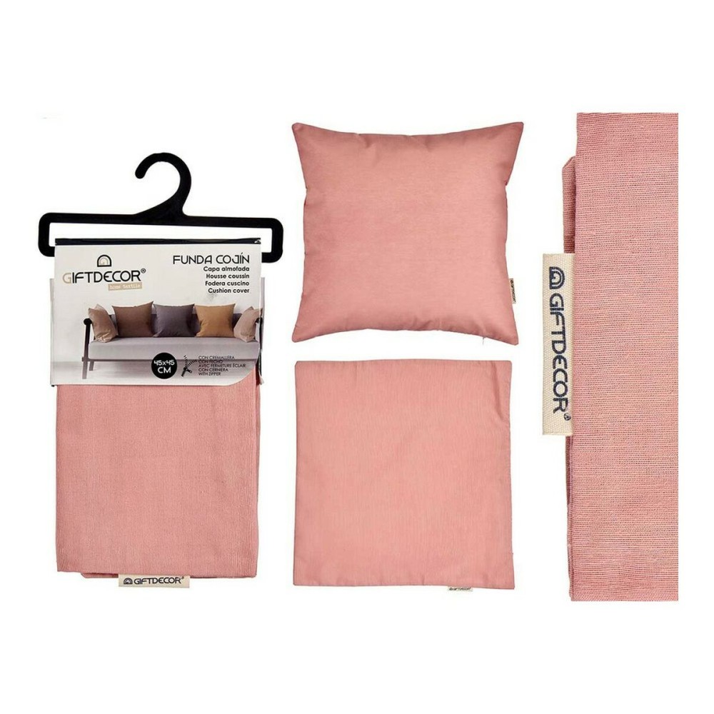 Husă de pernă de canapea Gift Decor Roz 45 x 0,5 x 45 cm 60 x 0,5 x 60 cm