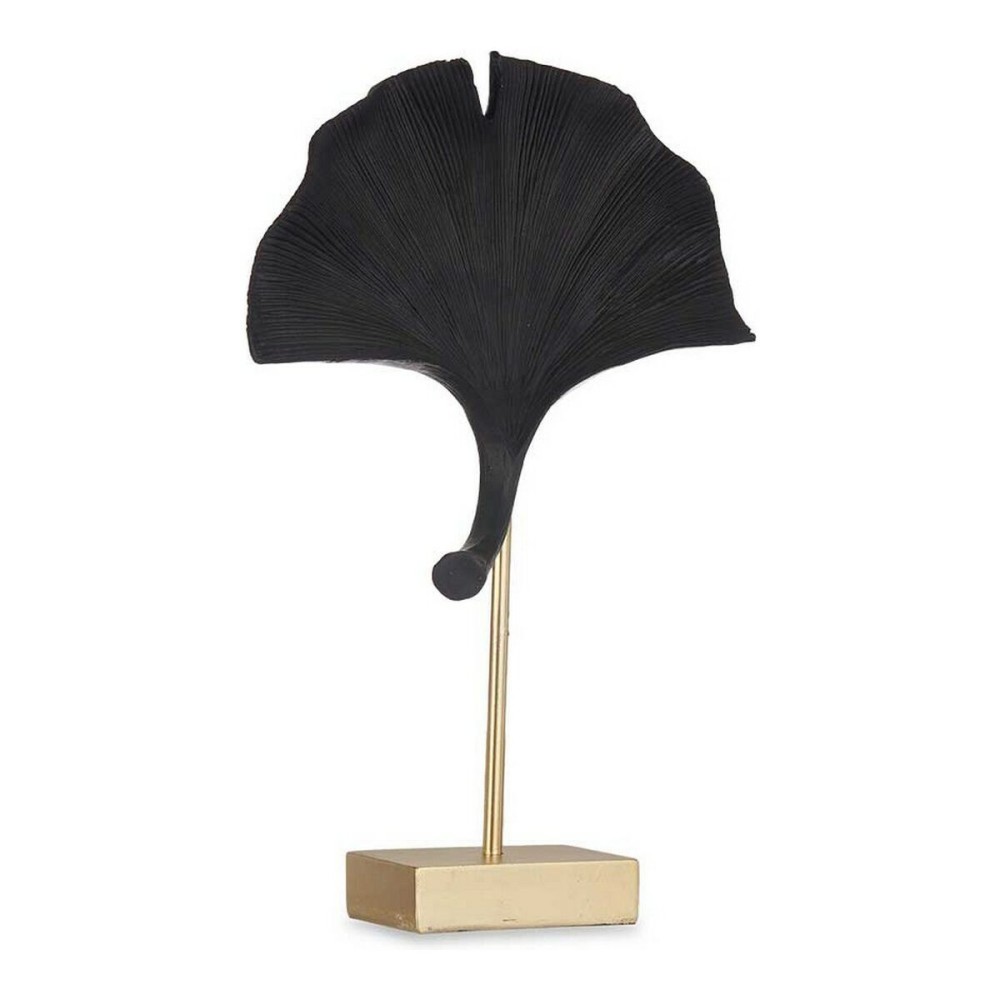 Figură Decorativă Gift Decor Negru Auriu* Floare 8 x 37 x 24,5 cm