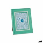Ramă Foto Gift Decor Verde Geam Plastic (6 Unități)