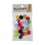 Materiale pentru artizanat Pincello Mingi Multicolor Ø 2 cm 12 Unități