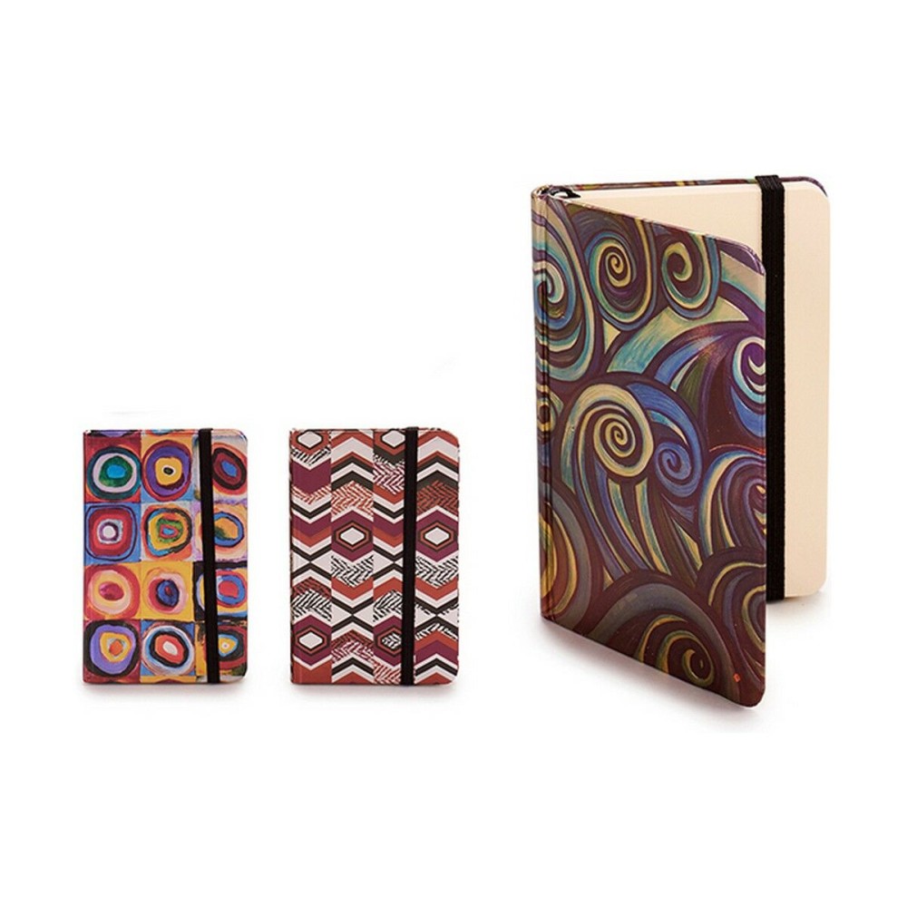 Carnet Notițe Pincello B7 100 Frunze 9 x 1 x 14 cm Forme (24 Unități)