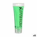 Vopsea acrilică Pincello Neon Verde 75 ml (12 Unități)