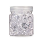 Pietre decorative Gift Decor Transparent 150 g Diamant (16 Unități)