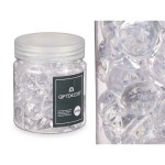 Pietre decorative Gift Decor Transparent 150 g Diamant (16 Unități)