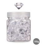 Pietre decorative Gift Decor Transparent 150 g Diamant (16 Unități)