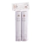 Perie de Îndepărtat Scame Alb 24 x 19 cm 14 x 31 x 4,5 cm Rezervă (12 Unități)