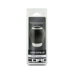 Buton manetă schimbător BC Corona POM30165 Piele cu declanșator Negru (27 mm)