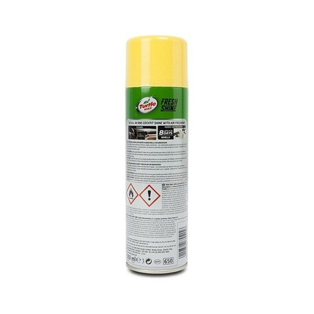 Soluție de curățat tabloul de bord Turtle Wax TW51986 Fresh Shine   Vanilie 500 ml