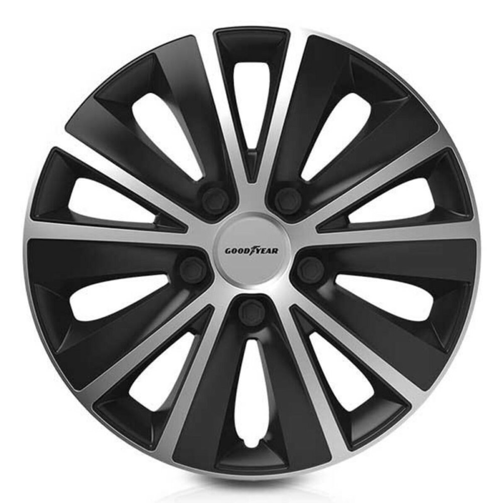 Capac de roată Goodyear Monaco Negru Argintiu 16" (4 uds)